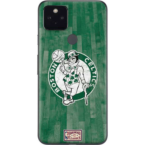 NBA Boston Celtics Hardwood Classics Google Pixel 5a Skin